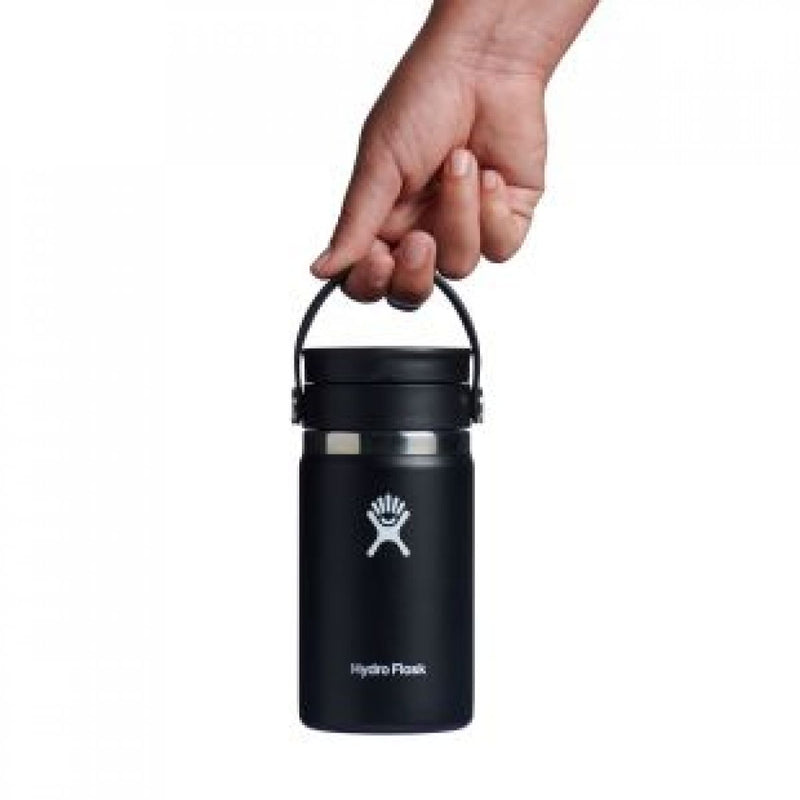 Hydroflask 12 oz Coffee with Flex Sip™ Lid - Black- Great Outdoors Ireland