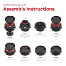 16 oz (473 ml) Coffee with Flex Sip Lid