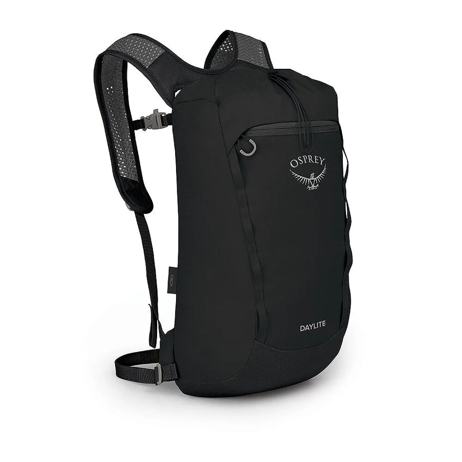 Osprey Daylite Cinch Backpack side profile, Black