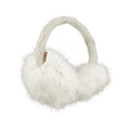 BARTS Faux Fur Earmuffs in heather brown. Plush faux fur, stylish knit headband, and adjustable fit. Ideal for winter fashion.