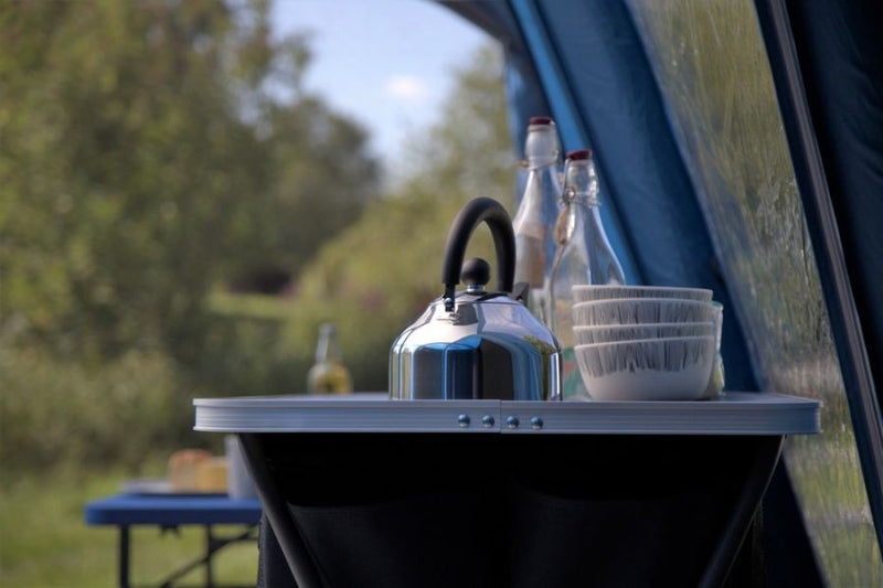 Vango 1.6L Stainless Steel kettle with folding handle - Great Outdoors Ireland