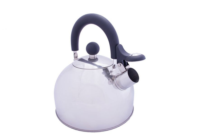 Vango 1.6L Stainless Steel kettle with folding handle - Great Outdoors Ireland
