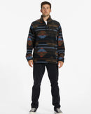 Billabong Boundary Half-Zip Mock Neck Fleece - Black - Great Outdoors Ireland