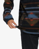 Billabong Boundary Half-Zip Mock Neck Fleece - Black - Great Outdoors Ireland