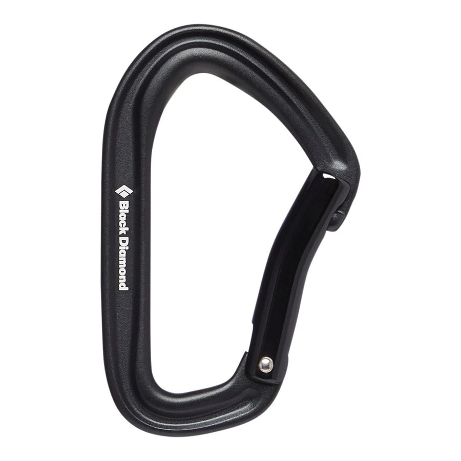 Black Diamond HotForge Bent Gate Carabiner - Great Outdoors Ireland