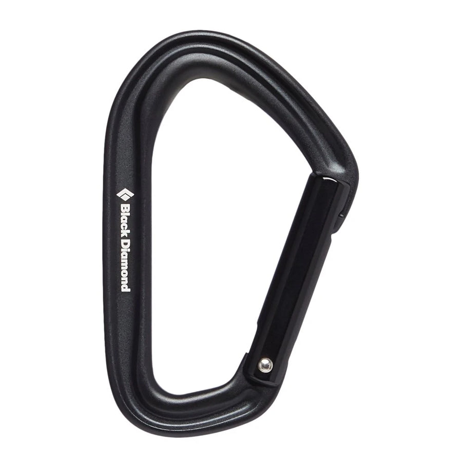 Black Diamond HotForge Straight Gate Carabiner - Great Outdoors Ireland