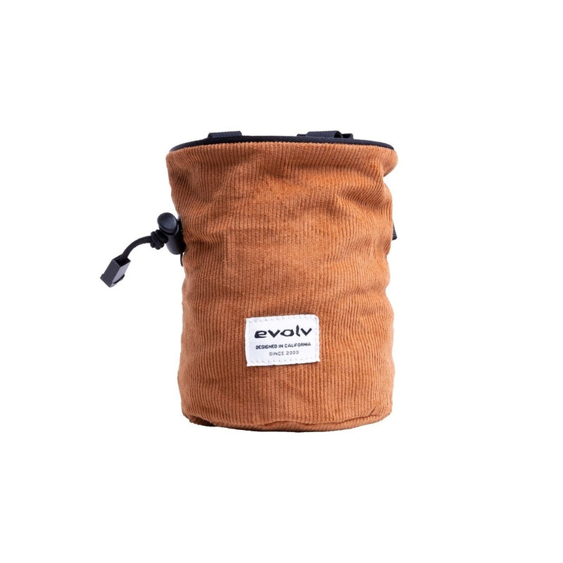 Evolv Corduroy Chalk Bag - Brown - Great Outdoors Ireland