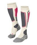 Falke SK2 Intermediate Ski Socks - Off White - Great Outdoors Ireland
