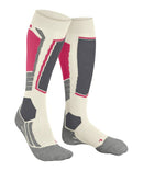 Falke SK2 Intermediate Ski Socks - Off White - Great Outdoors Ireland