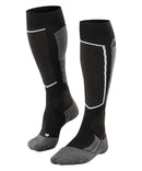 Falke SK2 Intermediate Wool Ski Socks - Black - Great Outdoors Ireland
