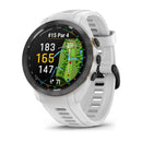 Garmin Approach® S70 - 42 mm - Black/White Silicone - Great Outdoors Ireland