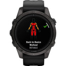 Garmin Epix™ Pro Sapphire Edition | 42 mm - Carbon Grey DLC Titanium - Great Outdoors Ireland