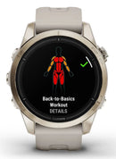 Garmin Epix™ Pro 2 Sapphire | 42 mm - Soft Gold - Great Outdoors Ireland