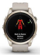 Garmin Epix™ Pro 2 Sapphire | 42 mm - Soft Gold - Great Outdoors Ireland