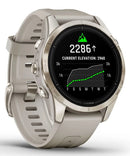 Garmin Epix™ Pro 2 Sapphire | 42 mm - Soft Gold - Great Outdoors Ireland