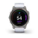 Garmin Epix™ Pro 2 Sapphire | 47 mm - Titanium/Whitestone - Great Outdoors Ireland