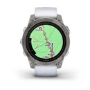 Garmin Epix™ Pro 2 Sapphire | 47 mm - Titanium/Whitestone - Great Outdoors Ireland