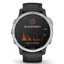 Garmin Fēnix® 6S Solar - SIlver/Black - Great Outdoors Ireland