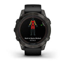 Garmin Fēnix® 7 Pro Sapphire Solar - Carbon/Titanium - Great Outdoors Ireland