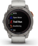 Garmin Fēnix® 7 Pro - Sapphire Solar Edition - Titanium - Great Outdoors Ireland