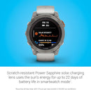 Garmin Fēnix® 7 Pro - Sapphire Solar Edition - Titanium - Great Outdoors Ireland