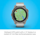 Garmin Fēnix® 7 Pro - Sapphire Solar Edition - Titanium - Great Outdoors Ireland