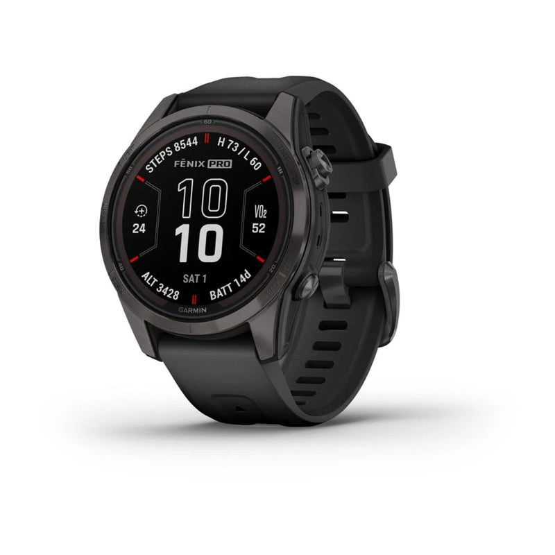 Garmin Fēnix® 7S Pro Sapphire Solar Edition - Carbon - Great Outdoors Ireland