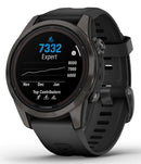 Garmin Fēnix® 7S Pro Sapphire Solar Edition - Carbon - Great Outdoors Ireland