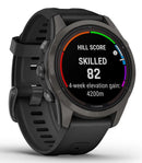 Garmin Fēnix® 7S Pro Sapphire Solar Edition - Carbon - Great Outdoors Ireland
