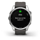 Garmin Fēnix® 7S - Silver/Graphite - Great Outdoors Ireland
