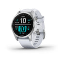 Garmin Fēnix® 7S Standard - Silver/Whitestone - Great Outdoors Ireland