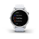 Garmin Fēnix® 7S Standard - Silver/Whitestone - Great Outdoors Ireland