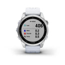 Garmin Fēnix® 7S Standard - Silver/Whitestone - Great Outdoors Ireland