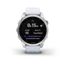 Garmin Fēnix® 7S Standard - Silver/Whitestone - Great Outdoors Ireland