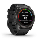 Garmin Fēnix® 7X Pro Sapphire Solar Edition - Carbon/Titanium - Great Outdoors Ireland