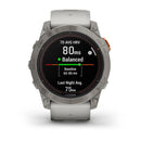 Garmin Fēnix® 7X Pro Sapphire Solar - Grey Fog/Orange - Great Outdoors Ireland