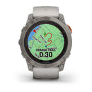 Garmin Fēnix® 7X Pro Sapphire Solar - Grey Fog/Orange - Great Outdoors Ireland