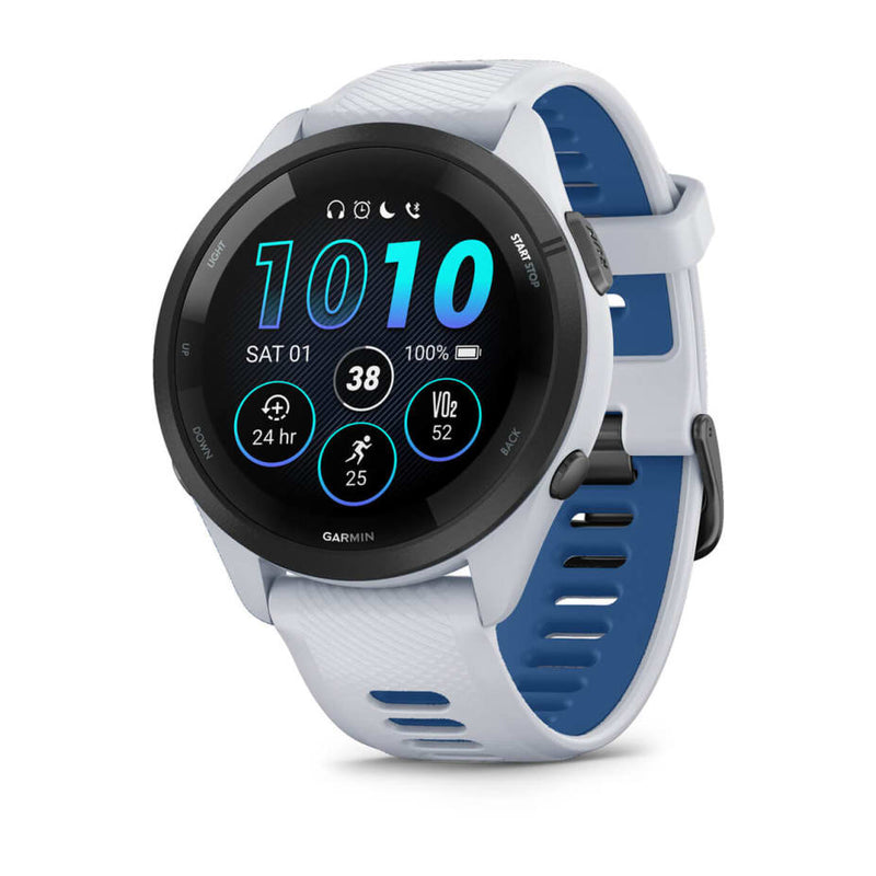 Garmin Forerunner® 265 Music - White - Great Outdoors Ireland