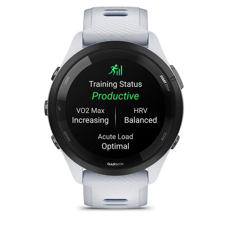 Garmin Forerunner® 265 Music - White - Great Outdoors Ireland