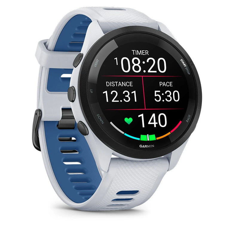 Garmin Forerunner® 265 Music - White - Great Outdoors Ireland
