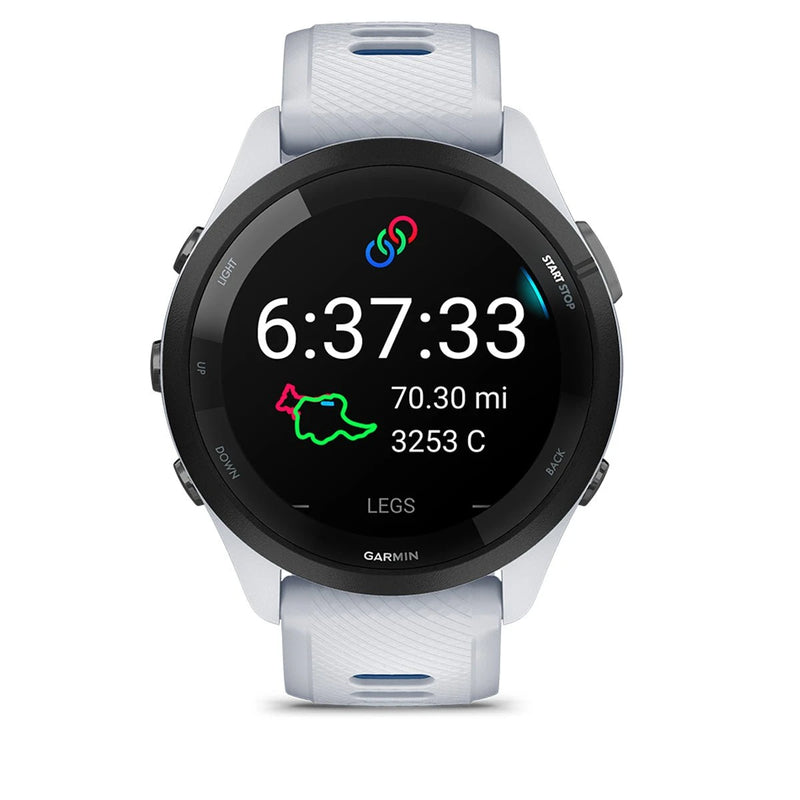 Garmin Forerunner® 265 Music - White - Great Outdoors Ireland