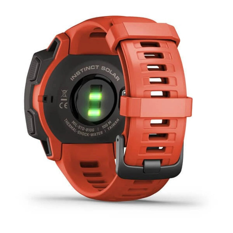 Garmin Instinct® Solar - Flame Red - Great Outdoors Ireland