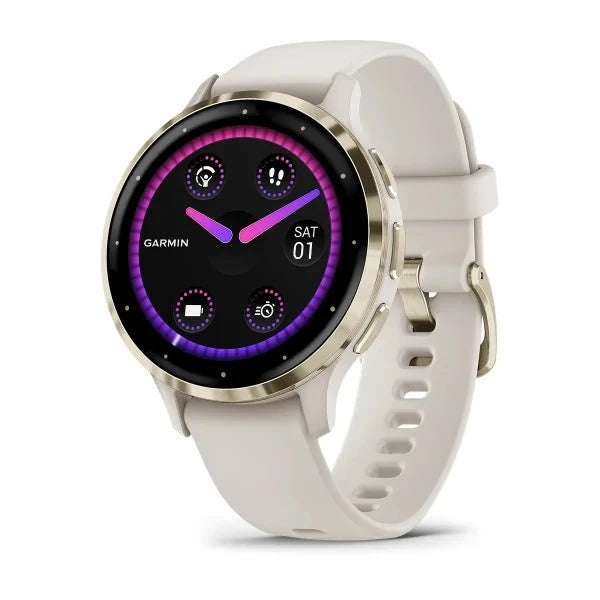Garmin Venu® 3S - Soft Gold - Great Outdoors Ireland