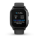 Garmin Venu® Sq 2 Music Edition - Black/Slate - Great Outdoors Ireland
