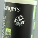 Grangers Performance Wash 300ml close-up view of the recycled label.