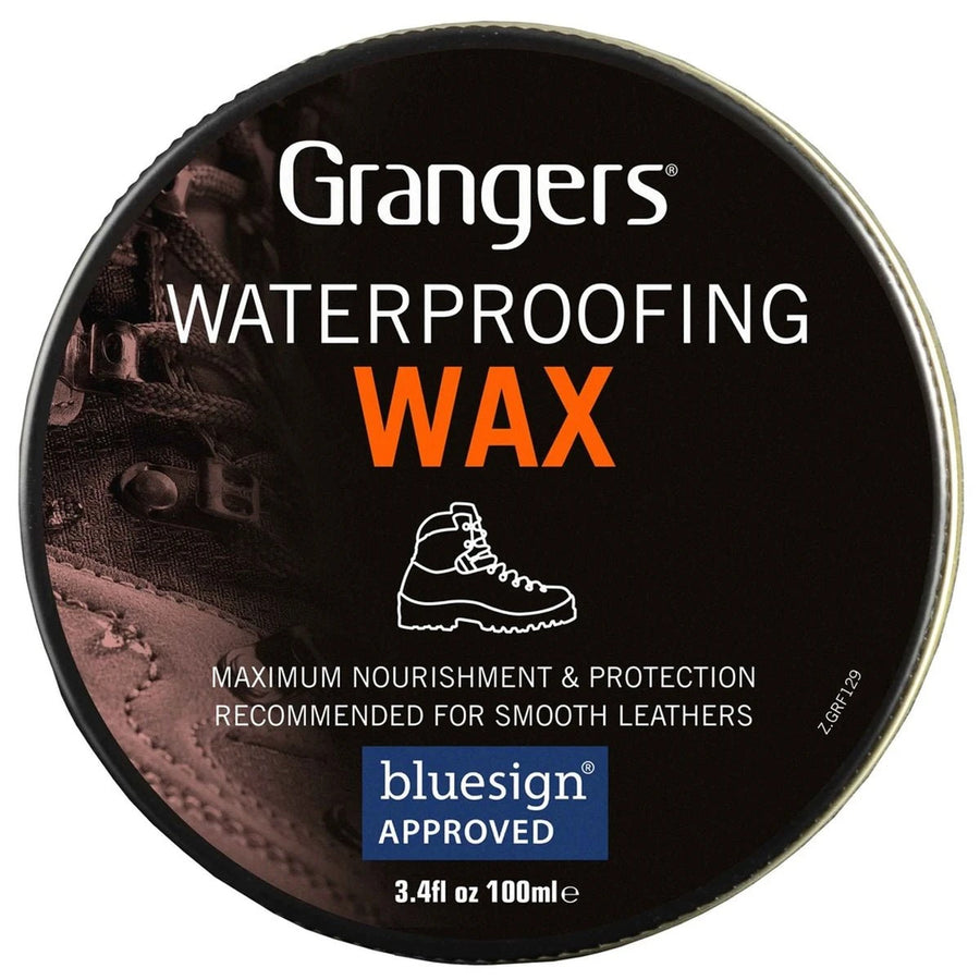 Grangers Waterproofing Wax 100ml tin on a white background