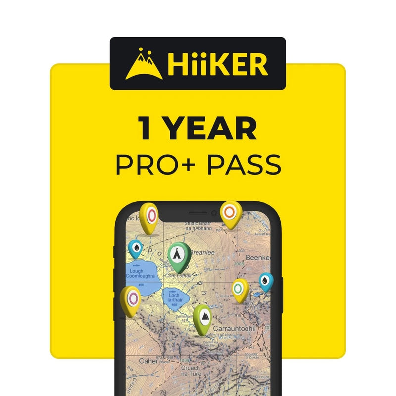 Great Outdoors Ireland HiiKER PRO+ - Annual Subscription - Great Outdoors Ireland