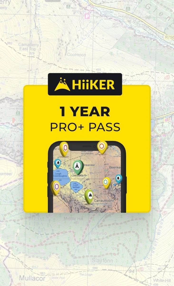 Great Outdoors Ireland HiiKER PRO+ - Annual Subscription - Great Outdoors Ireland