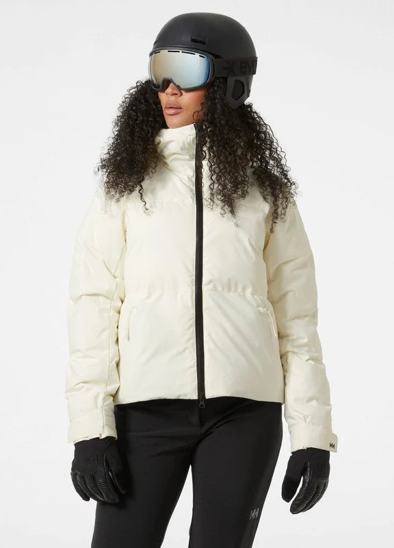 Helly Hansen Nora Short Puffy Ski Jacket - Snow - Great Outdoors Ireland