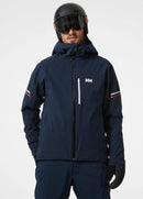 Helly Hansen Swift Team Insulated Ski Jacket - Navy - Great Outdoors Ireland